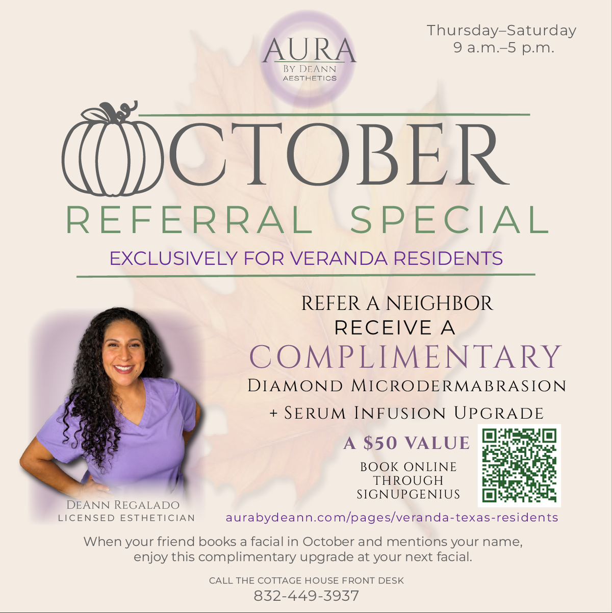 Promotional flyer